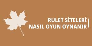 rulet siteleri nasıl oynanır?